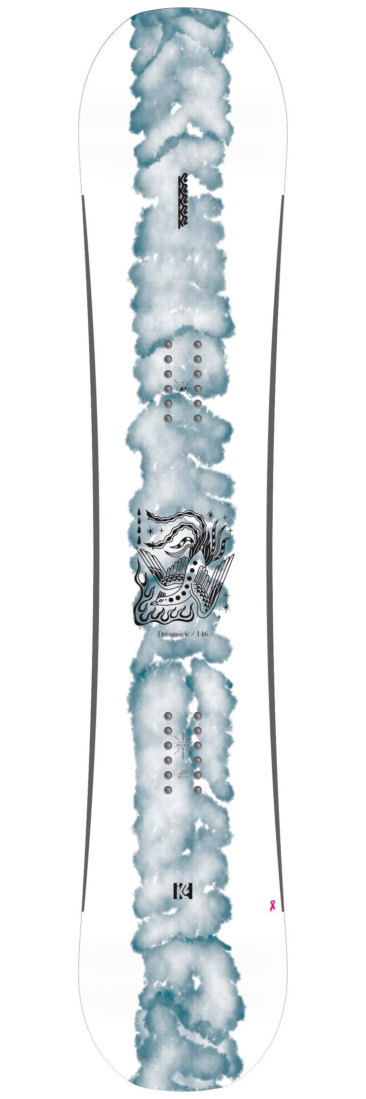 K2 Pack Snowboard Dreamsicle + Fij 3 K2 Pack Snowboard Dreamsicle + Fij