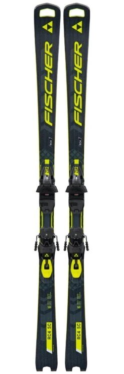 Fischer Pack Esquí Alpino Rc4 Wc Sc M-Track + Fij