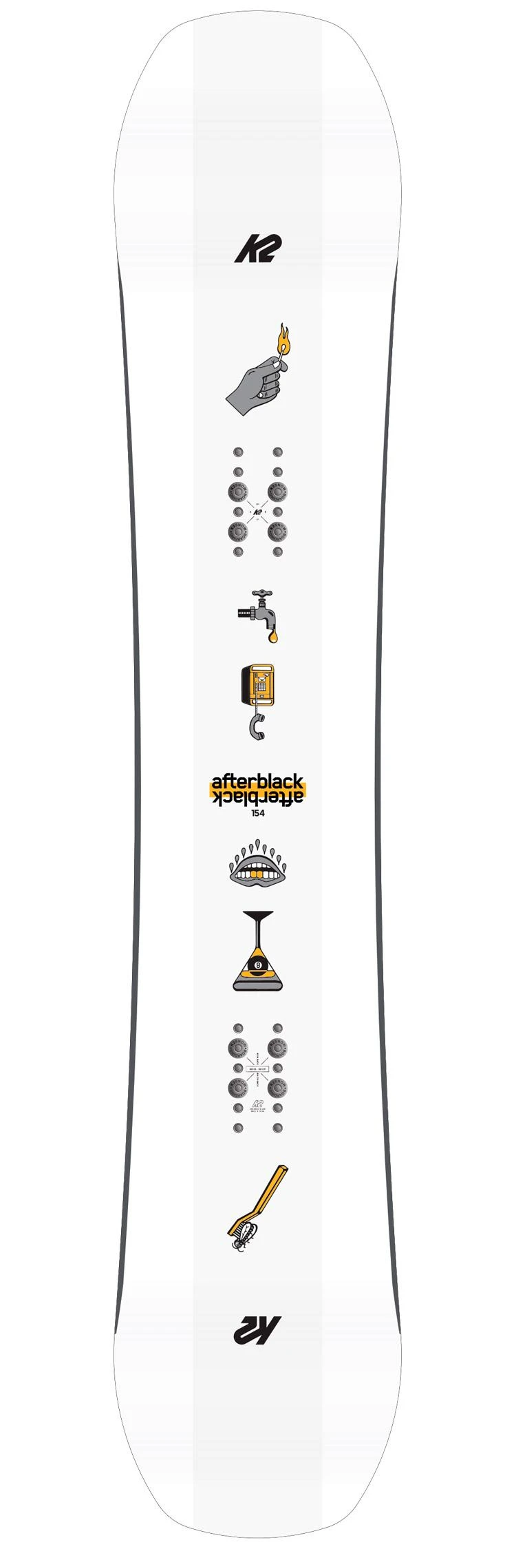 K2 Pack Snowboard Afterblack + Fij 3 K2 Pack Snowboard Afterblack + Fij