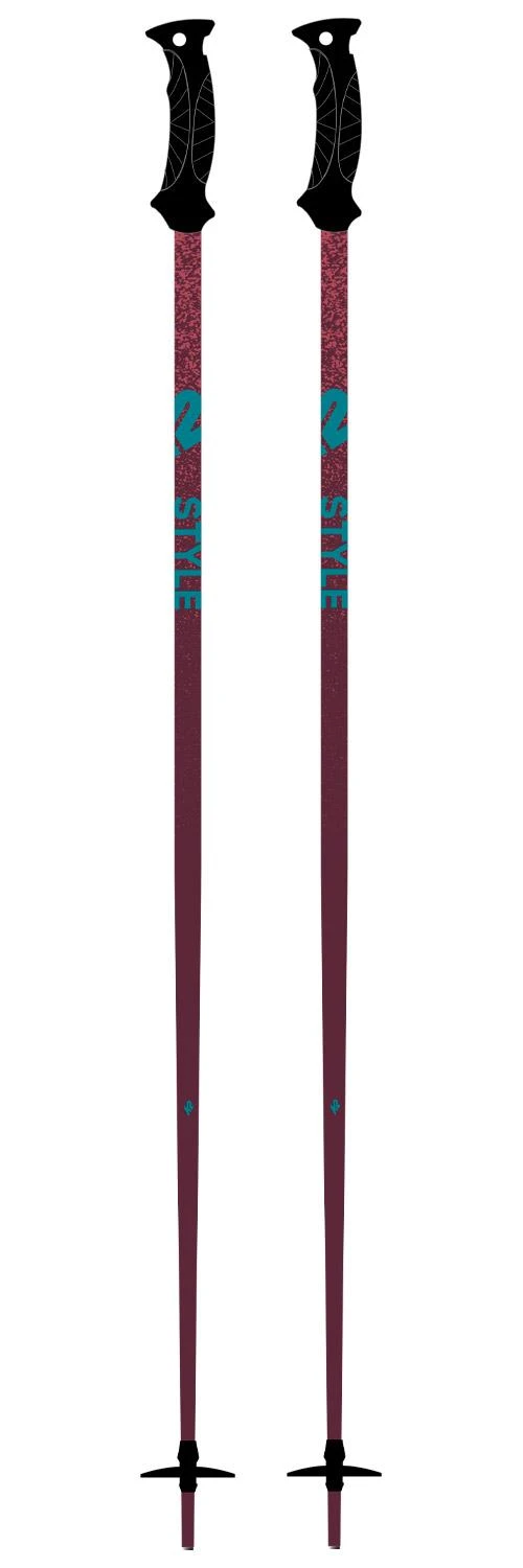 Bastones K2 Style Composite Burgundy 3 Bastones K2 Style Composite Burgundy