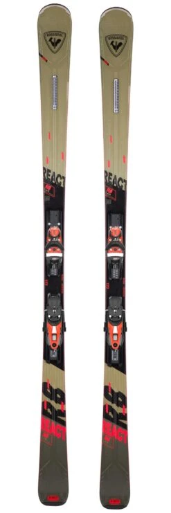 Rossignol Pack Esquí Alpino React 8 C.a.m. Konect + Fij