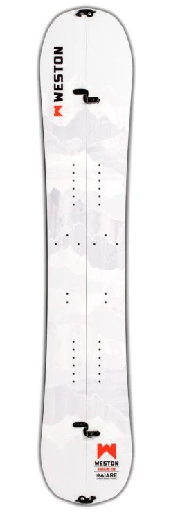 Tabla De Snowboard Weston Ridgeline Split Black