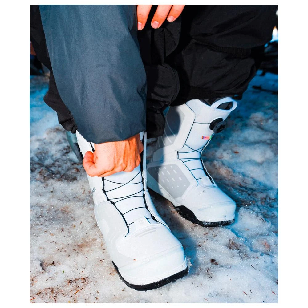 Botas Salomon Dialogue Dual Boa Team White Grey 8 Botas Salomon Dialogue Dual Boa Team White Grey - Imagen 6